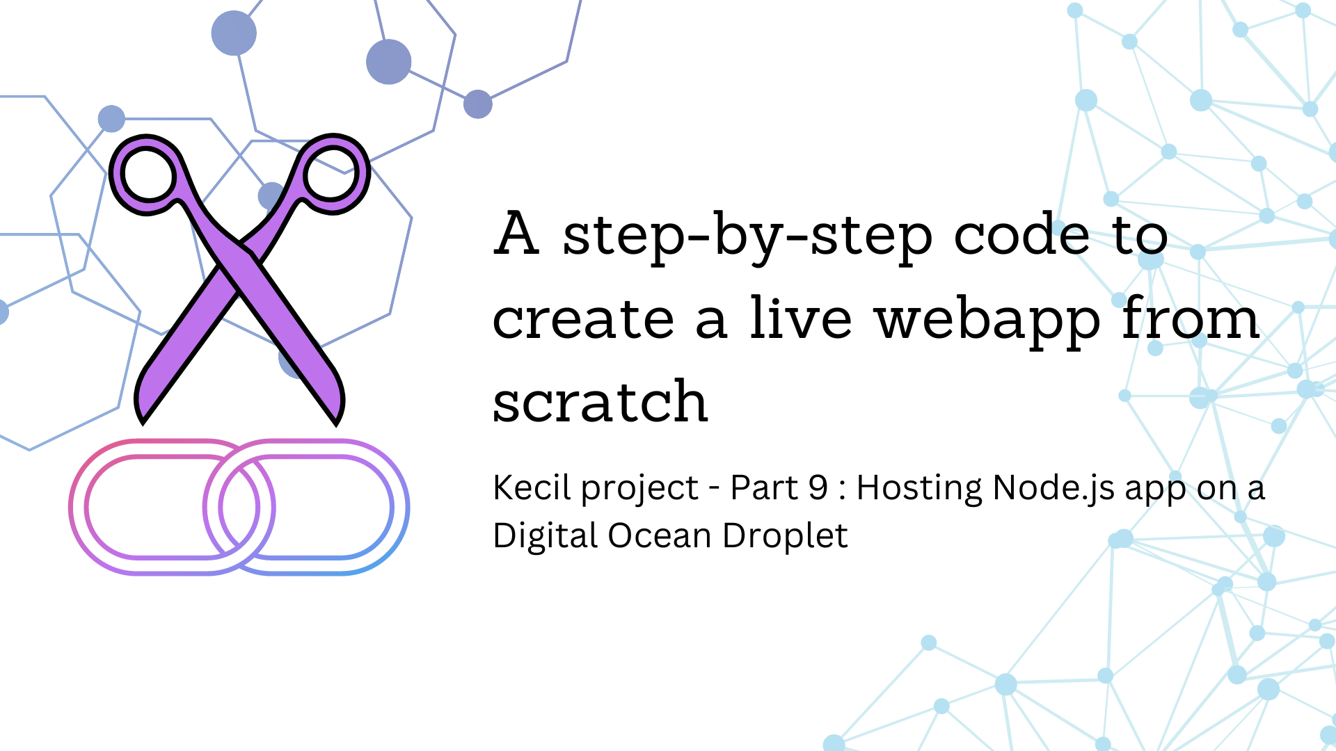 Part 9: Putting it live in a Digital Ocean droplet